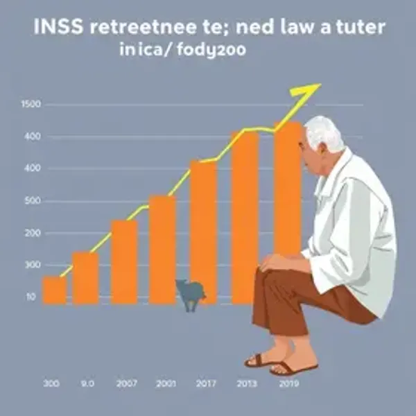 Aposentados do INSS podem passar de 42 milhões para 74 milhões em 30 anos, aponta estudo