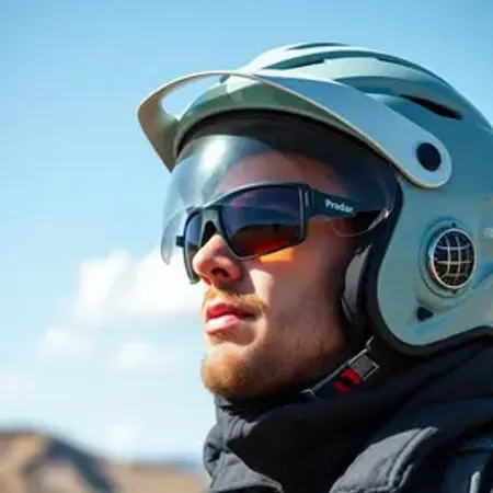 Capacete aberto: pode utilizar com óculos de grau ou de sol?